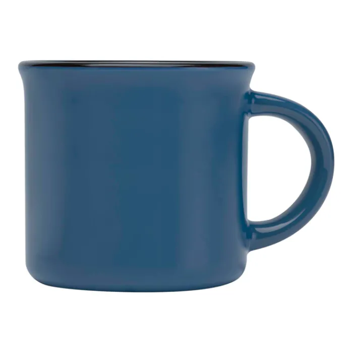 Gift Campaign Tazza in ceramica vintage con bordo nero 240ml> Tazze Mug