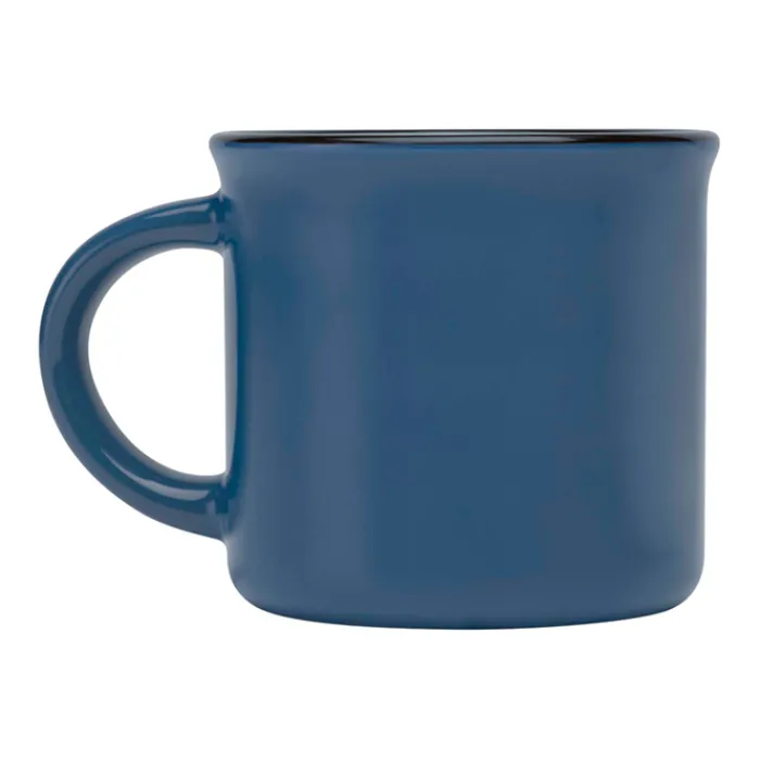 Gift Campaign Tazza in ceramica vintage con bordo nero 240ml> Tazze Mug