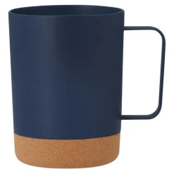 Gift Campaign Tazza in PP con base in sughero e manico quadrato da 400ml></noscript> Bicchieri Termici Personalizzati