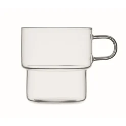 Gift Campaign Tazza in vetro borosilicato con design impilabile da 300ml></noscript> Tazzine Da Caffè E Tazze Tè