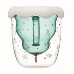 Gift Campaign Tazza in vetro con abete e stellina da 250ml Christmas Spirit></noscript> Gadget Natalizi