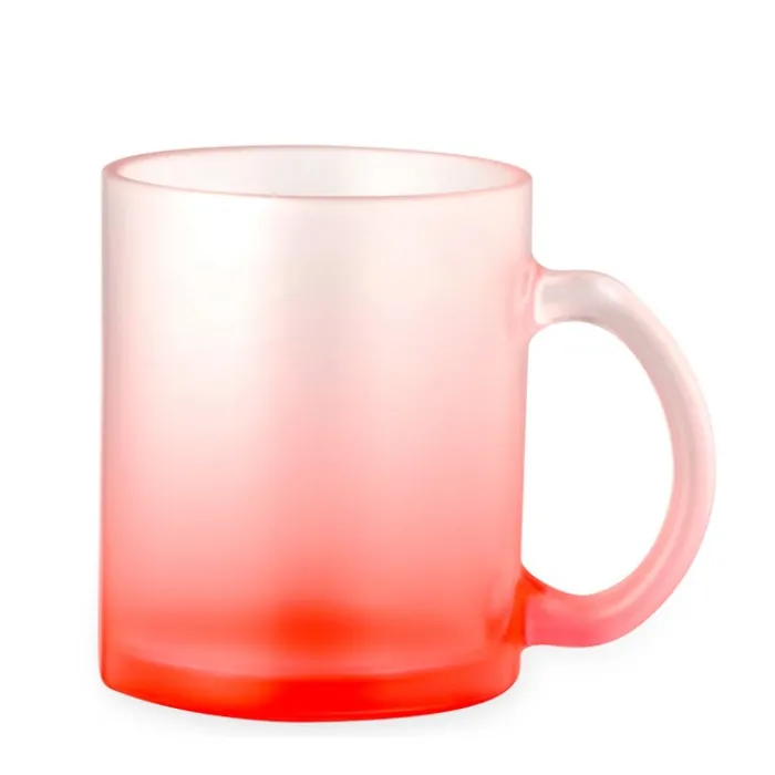 Gift Campaign Tazza in vetro con finitura opaca e colori sfumati da 350 ml> Tazze Per Sublimazione Con Foto