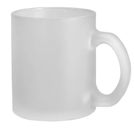 Gift Campaign Tazza in vetro satinato con finitura effetto ghiaccio da 340ml> Tazze Mug