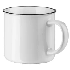 Gift Campaign Tazza personalizzata bianca con bordino nero 300ml White Vintage> Tazze Mug
