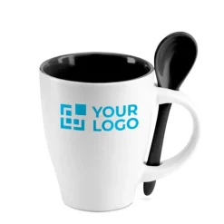 Gift Campaign Tazza personalizzata ceramica cucchiaio per transfer 250ml Colorspoon></noscript> Tazze Mug