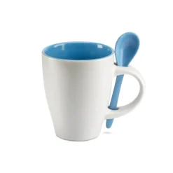 Gift Campaign Tazza personalizzata ceramica cucchiaio per transfer 250ml Colorspoon></noscript> Tazze Mug