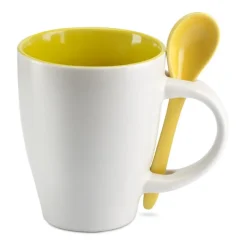 Gift Campaign Tazza personalizzata ceramica cucchiaio per transfer 250ml Colorspoon></noscript> Tazze Mug