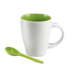 Gift Campaign Tazza personalizzata ceramica cucchiaio per transfer 250ml Colorspoon></noscript> Tazze Mug