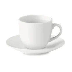 Gift Campaign Tazza piccola caffè in ceramica con piattino per transfer 80ml Lungo> Tazzine Da Caffè E Tazze Tè