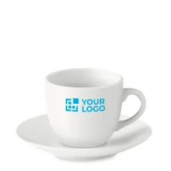 Gift Campaign Tazza piccola caffè in ceramica con piattino per transfer 80ml Lungo></noscript> Tazzine Da Caffè E Tazze Tè