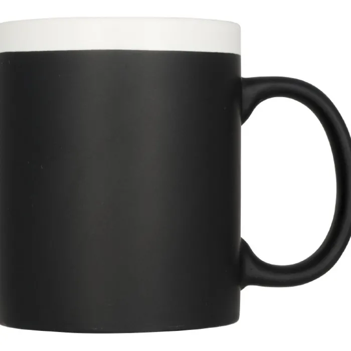 Gift Campaign Tazza promozionale lavagna con gessetto incluso 330ml Chalk> Tazze Mug