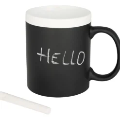 Gift Campaign Tazza promozionale lavagna con gessetto incluso 330ml Chalk><noscript><img width=