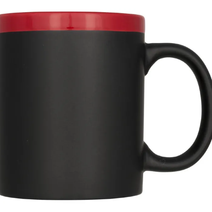 Gift Campaign Tazza promozionale lavagna con gessetto incluso 330ml Chalk> Tazze Mug