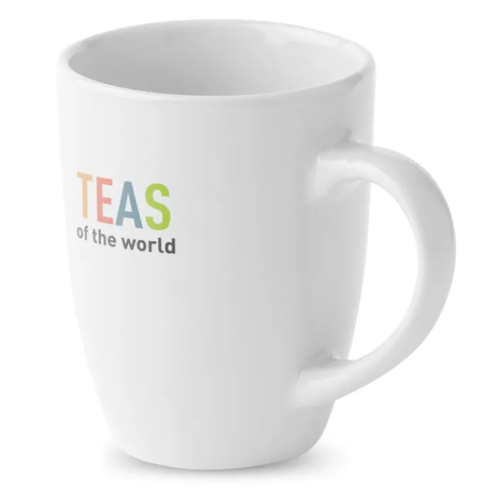 Gift Campaign Tazza pubblicitaria in ceramica per stampa 360º 300ml Crescent Plus> Tazze Mug