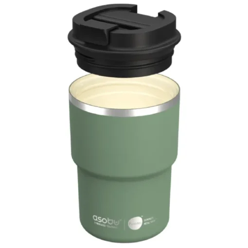 Gift Campaign Tazza take away doppia parete con rivestimento in ceramica Asobu 355ml> Bicchieri Take Away