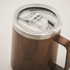 Gift Campaign Tazza termica a doppia parete con aspetto in legno da 300ml></noscript> Bicchieri Termici Personalizzati