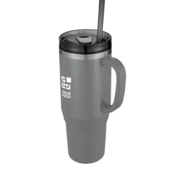Gift Campaign Tazza termica con cannuccia a doppia parete in acciaio e plastica 1,2l></noscript> Bicchieri Termici Personalizzati