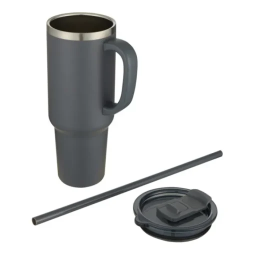 Gift Campaign Tazza termica con isolamento sottovuoto in rame e cannuccia 1,2L> Bicchieri Termici Personalizzati