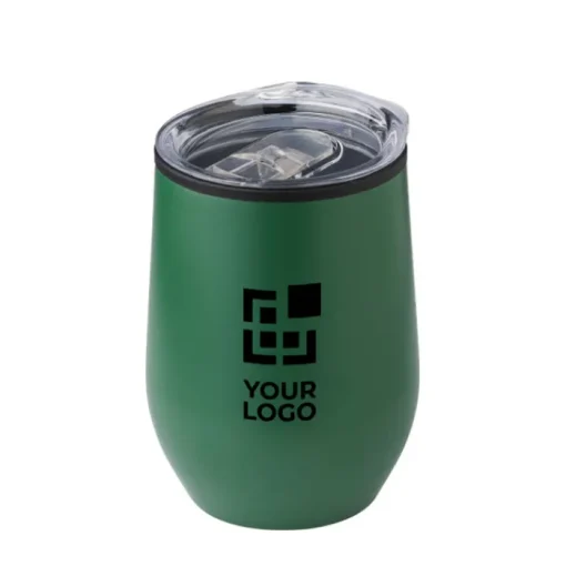Gift Campaign Tazza termica da viaggio in acciaio inox e finitura opaca 300 ml> Bicchieri Termici Personalizzati|Bicchieri Take Away