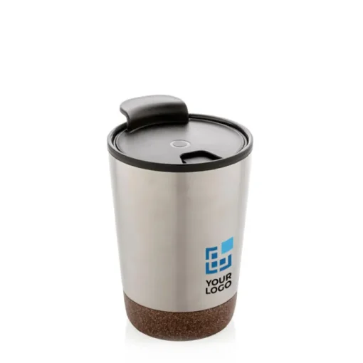 Gift Campaign Tazza termica da viaggio con fondo in ​​sughero 300ml Eco Cork> Gadget Ecologici|Bicchieri Termici Personalizzati