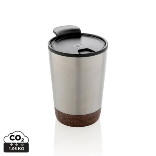 Gift Campaign Tazza termica da viaggio con fondo in ​​sughero 300ml Eco Cork> Gadget Ecologici|Bicchieri Termici Personalizzati