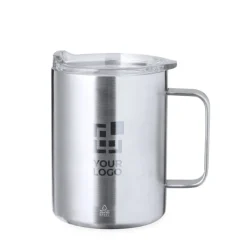 Gift Campaign Tazza termica da viaggio in acciaio inox a doppia parete 370ml><noscript><img width=