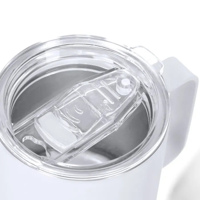 Gift Campaign Tazza termica in acciaio inox con finitura in gomma 400ml> Bicchieri Take Away