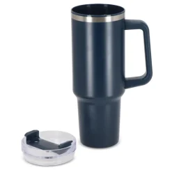 Gift Campaign Tazza termica in acciaio inossidabile e rPP con cannuccia da 1,2litri></noscript> Bicchieri Termici Personalizzati