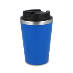Gift Campaign Tazza termica in acciaio inox con tappo nero e bordo argentato 350ml></noscript> Bicchieri Termici Personalizzati