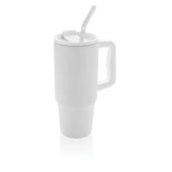 Gift Campaign Tazza termica in acciaio inossidabile riciclato con cannuccia 900ml><noscript><img width=