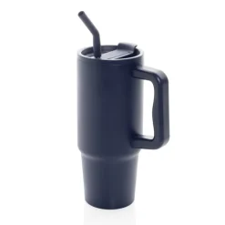 Gift Campaign Tazza termica in acciaio inossidabile riciclato con cannuccia 900ml><noscript><img width=