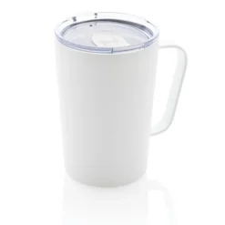 Gift Campaign Tazza termica in acciaio riciclato con manico 420ml Premium Recycled><noscript><img width=