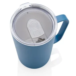 Gift Campaign Tazza termica in acciaio riciclato con manico 420ml Premium Recycled><noscript><img width=