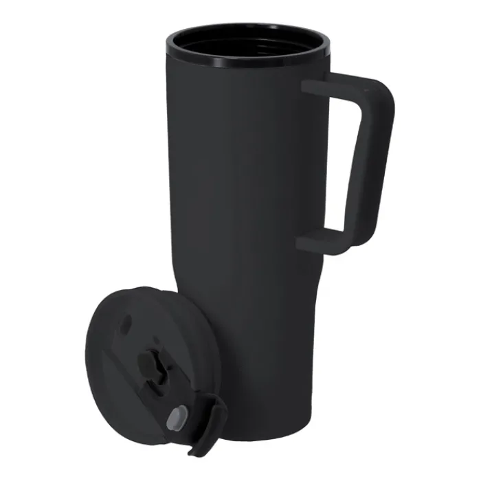 Gift Campaign Tazza termica in PP riciclato con manico ergonomico da 800ml> Bicchieri Termici Personalizzati