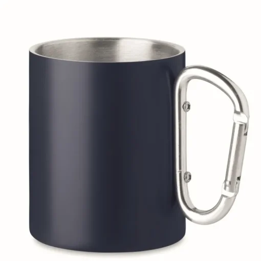 Gift Campaign Tazze di metallo personalizzate con moschettone 300ml Metal Colors> Tazze Mug