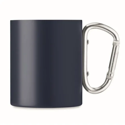 Gift Campaign Tazze di metallo personalizzate con moschettone 300ml Metal Colors> Tazze Mug