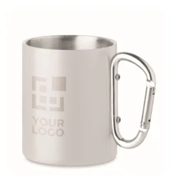 Gift Campaign Tazze di metallo personalizzate con moschettone 300ml Metal Colors></noscript> Tazze Mug