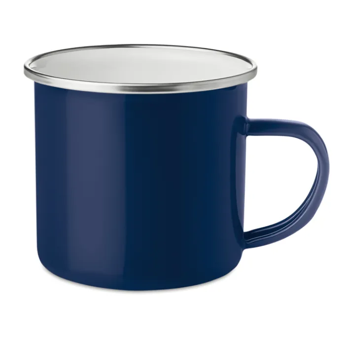 Gift Campaign Tazze di metallo personalizzate con bordo lucido 350ml Classic> Tazze Mug