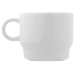 Gift Campaign Tazze di porcellana bianca impilabili prodotta in Europa da 180ml></noscript> Tazze Mug