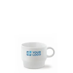 Gift Campaign Tazze di porcellana bianca impilabili prodotta in Europa da 180ml></noscript> Tazze Mug