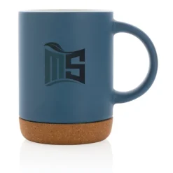 Gift Campaign Tazze personalizzate ceramica base in sughero opaca 280ml Cork Base><noscript><img width=