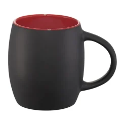 Gift Campaign Tazze pubblicitaria in ceramica con coperchio in bamboo 400ml Coaster></noscript> Tazze Mug