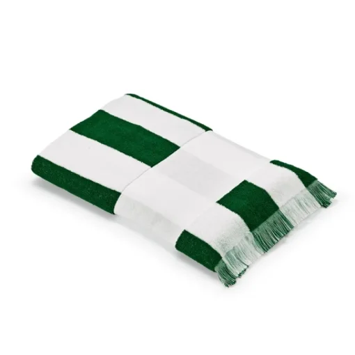 Gift Campaign Telo da spiaggia 80 x 180 cm a righe in cotone riciclato 450 g/m2> Teli Mare|Asciugamani Personalizzati