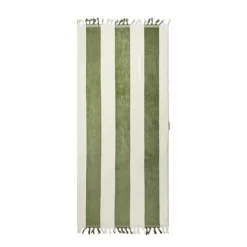 Gift Campaign Telo mare elegante a righe cotone biologico 450 gr/m2 80x180cm Seaside><noscript><img width=