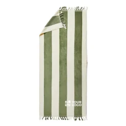 Gift Campaign Telo mare elegante a righe cotone biologico 450 gr/m2 80x180cm Seaside><noscript><img width=