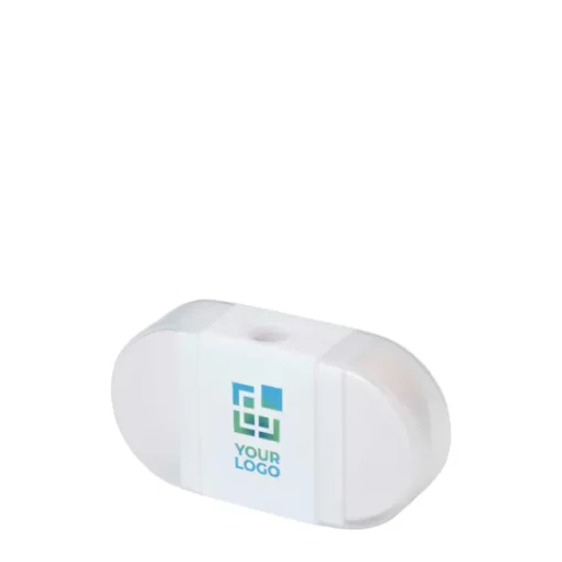 Gift Campaign Temperamatite con gomma e coperchi trasparenti sui lati> Gadget Per L'Ufficio