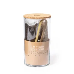 Gift Campaign Terrario in vetro con semi di cactus e coperchio in sughero Kit></noscript> Vasetti Con Semi