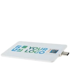 Gift Campaign Tessera USB 3.0personalizzata con un connettore USB ed uno di tipo C></noscript> Tessere Usb Personalizzate