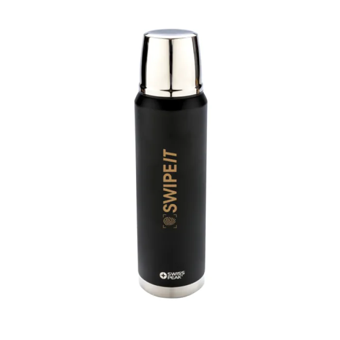 Gift Campaign Thermos aziendale con rivestimento interno in rame 1l Swiss Peak Large> Thermos Personalizzati