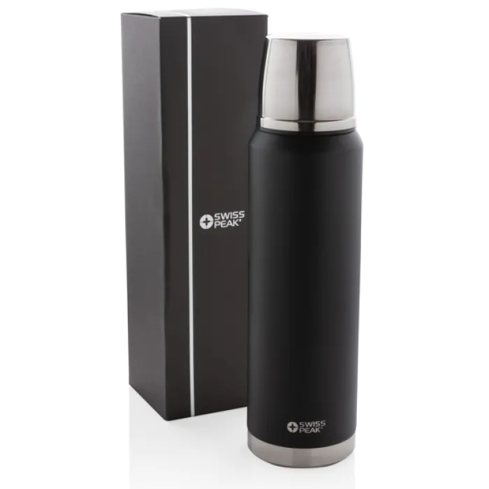 Gift Campaign Thermos aziendale con rivestimento interno in rame 1l Swiss Peak Large> Thermos Personalizzati